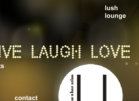 Lush Web Site