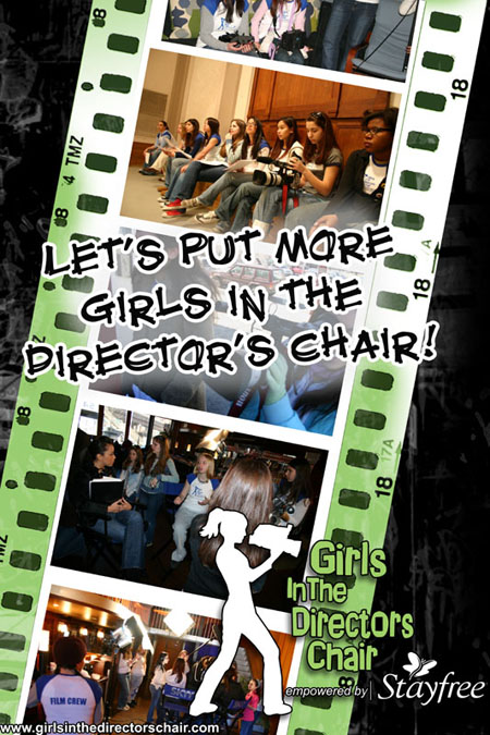 Girls in the Directors Chair