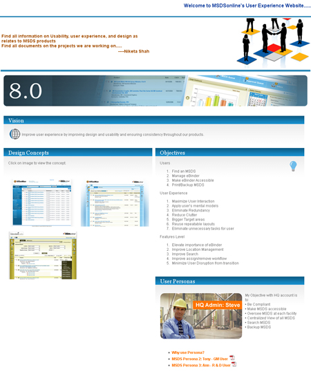 MSDS Online Intranet